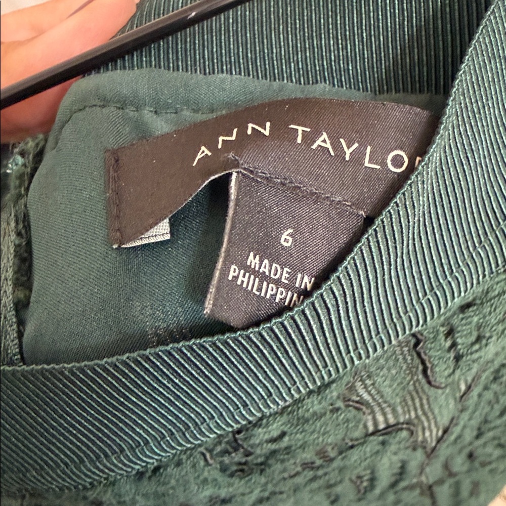 Ann Taylor Lace Pencil Skirt - Picture 3 of 7